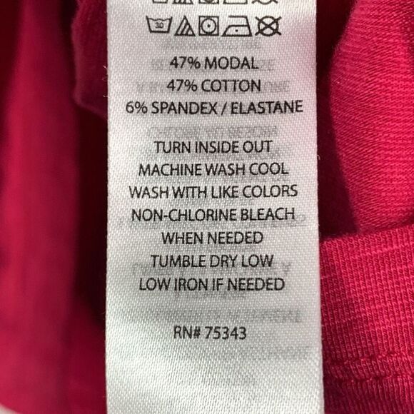 Sigrid Olsen Women's Side Vent Pullover Tank Top Red pink  Size Medium - Picture 9 of 9